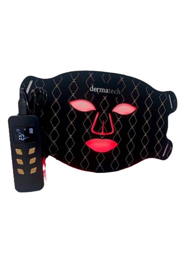 Dermatech LED Facial Mask - Black